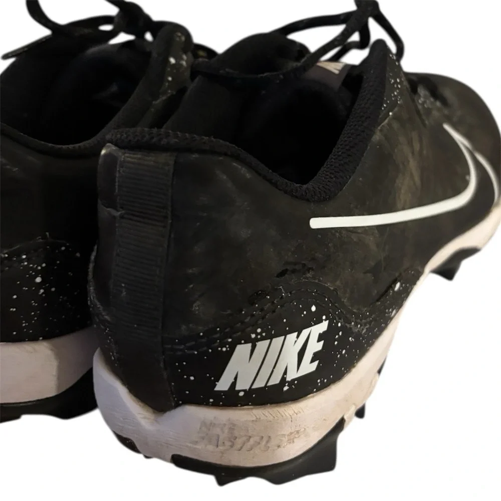 Men's Nike‎ Fast Flex  Baseball Cleats Sports shoes Black Size 8.5 Low Top